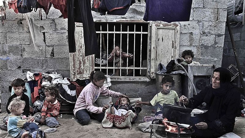 الوضع في غزة.أرشيفية