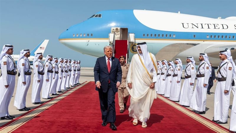 أمير قطر وترامب