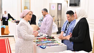 انتصار السيسي عن احتفالية «أسرتي قوتي»: سعدت بلقاء أبنائي من ذوي الهمم 