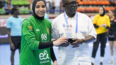 جهاد وائل تحصد الأفضل بمواجهة الأهلي وجمعية الساحل التونسي في بطولة إفريقيا لليد