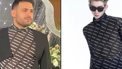 ردًا على انتقادات بدلة زفافه.. مسلم: القماش جاي مخصوص من فرنسا