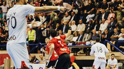 بالصور.. الأهلي يهزم الزمالك ويتوج بكأس الكؤوس الإفريقية لليد