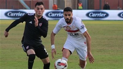 التعادل الإيجابي يحسم نتيجة الشوط الأول من مباراة الزمالك وبتروجيت بالدوري