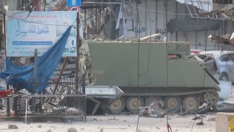 روبوت متفجر في جباليا