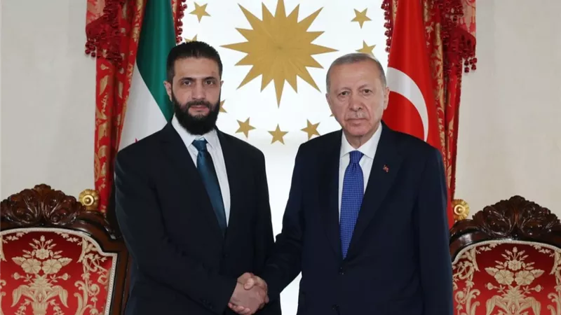 الشرع وأردوغان