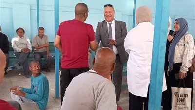 كيان شباب الوطن للريادة والتنمية بأسيوط ينظمون زيارة لدار الرعاية الإجتماعية للرجال