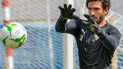 مباراة فاركو.. حراس مرمى الزمالك يستعدون لصد أي تسديدات 