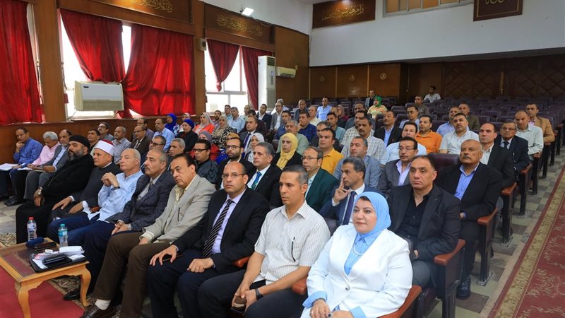 محافظ كفر الشيخ يترأس