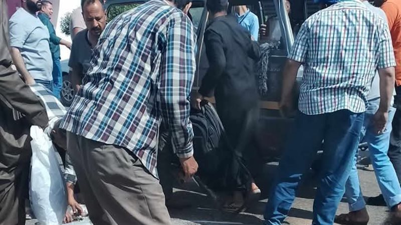 اثار حادث التصادم
