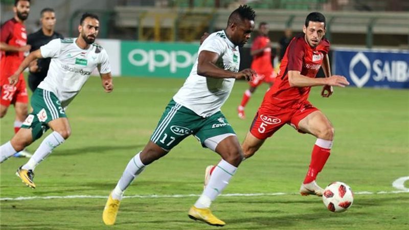 مباراة المصري وحرس