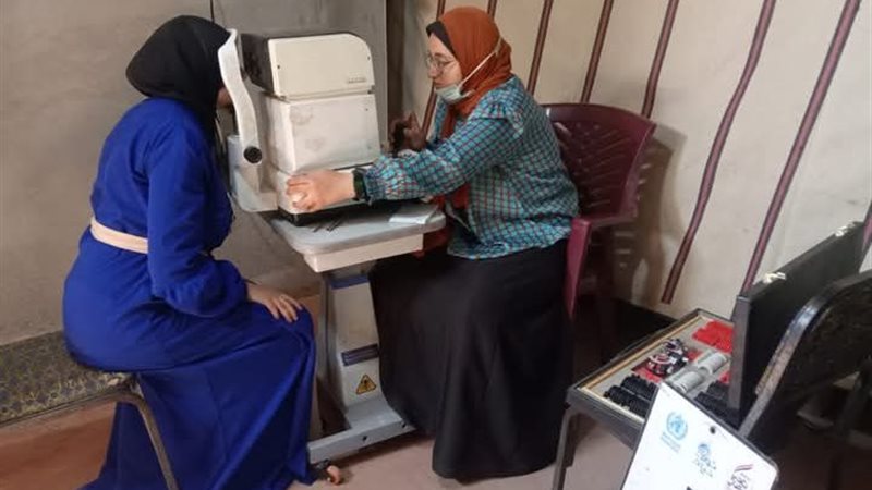 قافلة طبية لأمراض
