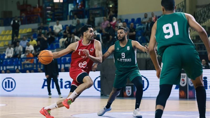 رجال سلة الاهلي أمام