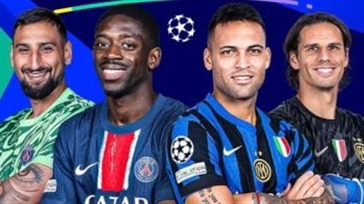 اللقاء المرتقب.. موعد مباراة باريس سان جيرمان وإنتر ميلان بنهائي دوري الأبطال