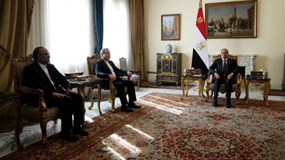 الرئيس السيسي يستقبل وزير الخارجية الإيراني لإجراء مباحثات ثنائية ومناقشة القضايا الإقليمية والدولية