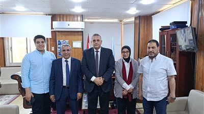 وكيل صحة كفر الشيخ ومدير «التأمين الصحي» يبحثان سبل التعاون