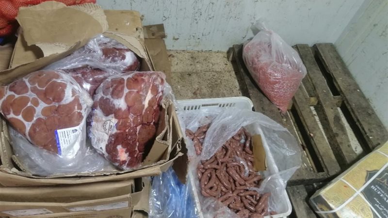 ضبط لحوم غير صالحة