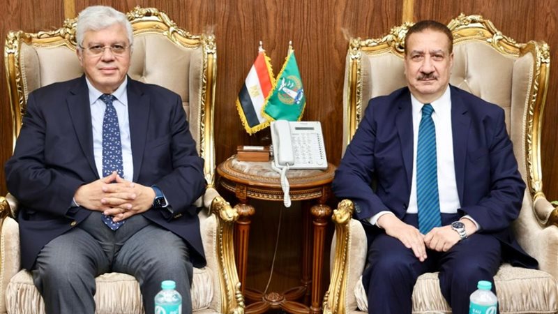 محافظ المنوفية ووزير