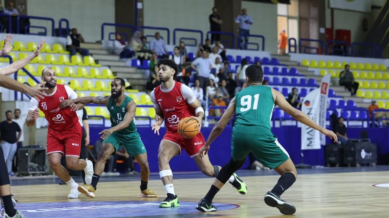 رجال سلة الاهلي أمام