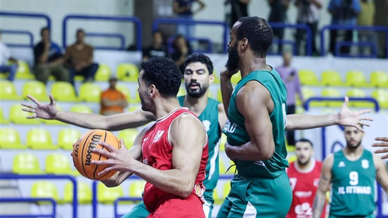 رجال سلة الاهلي أمام