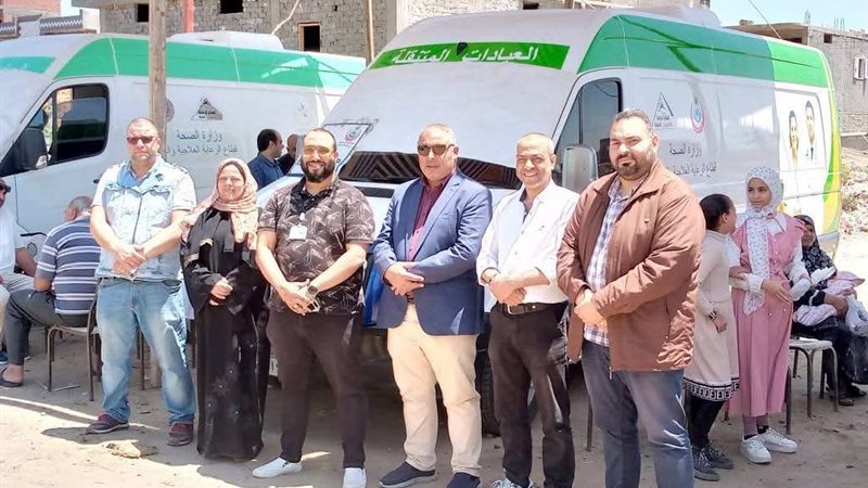 قافلة طبية بكفر الشيخ