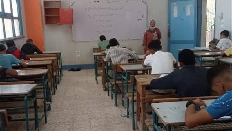 امتحان مادة اللغة