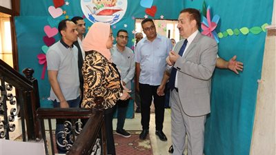 محافظ المنوفية يتفقد منظومة العمل بمركز الدراسات الوطني