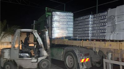 الإمارات ترسل أكثر من ألف طن من المساعدات الغذائية إلى غزة