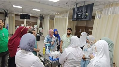 في ثاني أيام العيد.. جولة تفقدية لوكيل صحة كفر الشيخ بمستشفى بيلا المركزي  