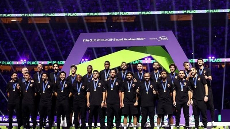 تتويج الاهلي ببرونزية