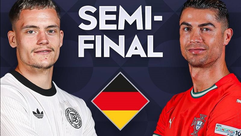 مباراة ألمالنيا والبرتغال