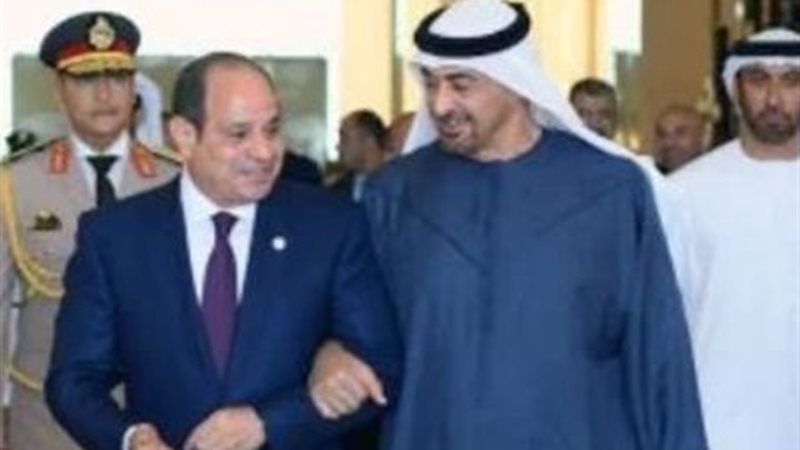 السيسي وبن زايد