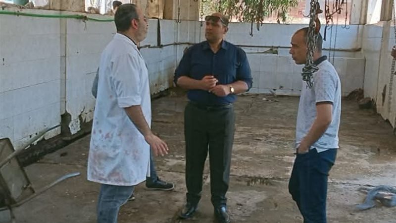 رئيس مدينة دسوق يتفقد