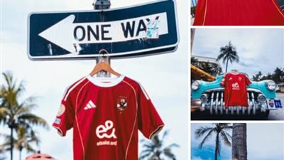 قبل المواجهة المرتقبة.. تيشرت الأهلى يملأ شوارع ميامي الأمريكية