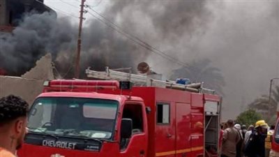 السيطرة على حريق ونفوق مواشي بقرية أبو مناع في قنا
