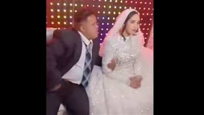 إخلاء سبيل عريس متلازمة داون وتسليم العروس لأسرتها 