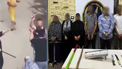 خلاف بين رجال ونساء يتحول إلى مشاجرة في السلام..  والأمن يضبطهم