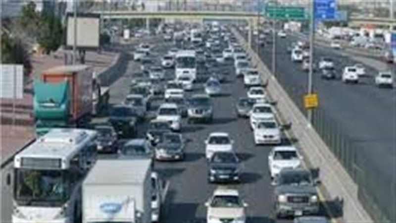 كثافه مرورية متحركه