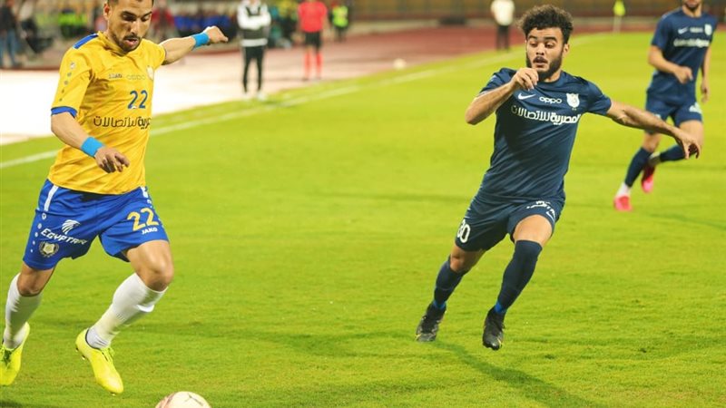 من مباراة انبي والاسماعيلي