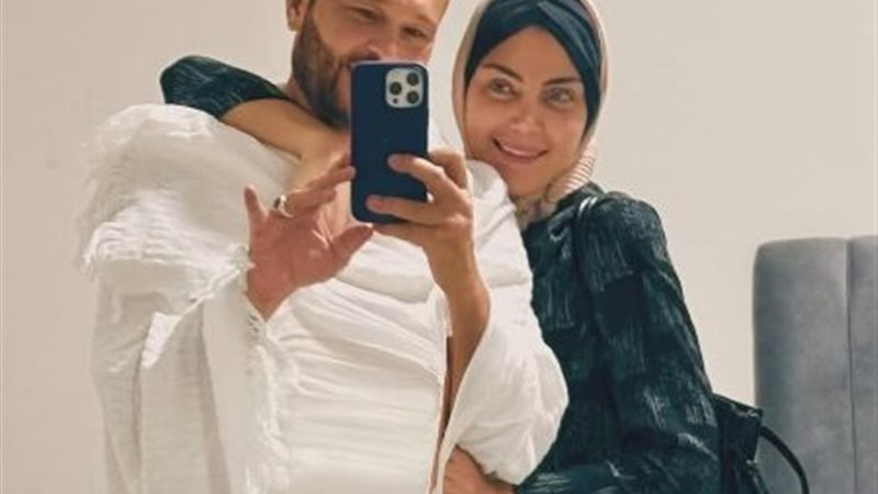 ريهام حجاج وزوجها