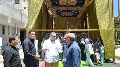  وكيل وزارة الصحة يتفقد فعاليات حملة 