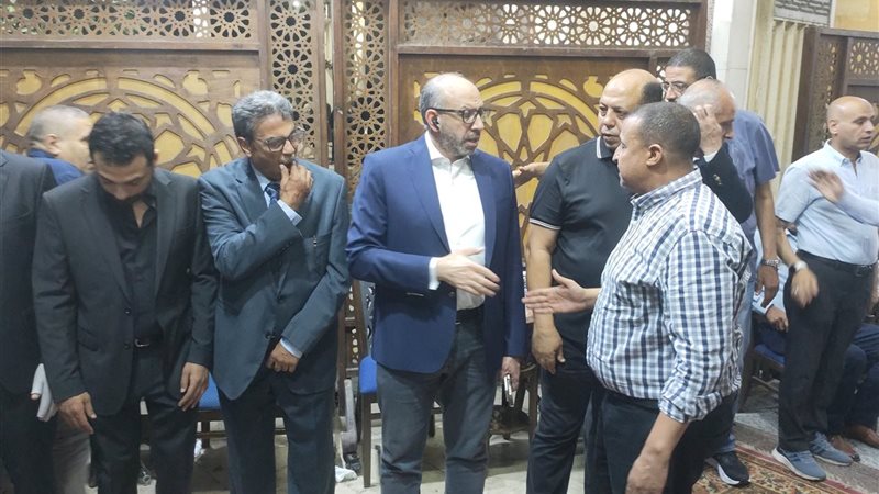 عزاء والد محمد طارق