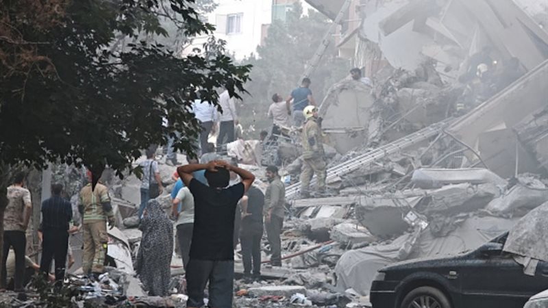 إيران تحت القصف الإسرايلي