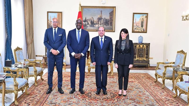 الرئيس السيسي ومختار