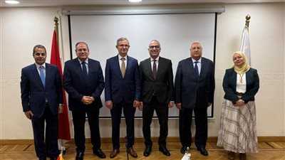 البنك الزراعي يستقبل وزير زراعة صربيا للاطلاع على جهود البنك في دعم التنمية الزراعية