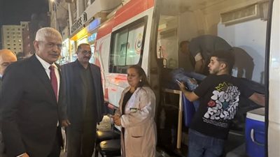 أمانة المرأة بحماة الوطن بأسيوط تنظم حملة للتبرع بالدم أمام مقر الحزب 