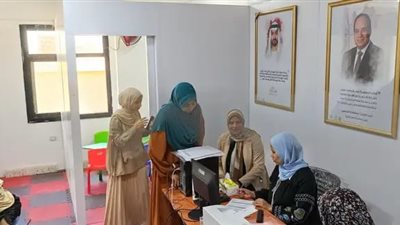 انتظام العمل بمركز التخاطب «بدريسة أبو بلح» بالإسماعيلية