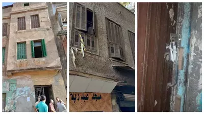 هبوط أرضي يضرب شارع الشراقوة بحلوان.. إخلاء عقارين وإنقاذ 5 أسر من الخطر