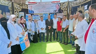 طب بيطري كفر الشيخ: قافلة مجانية تعالج 818 حيوانًا و2500 طائر