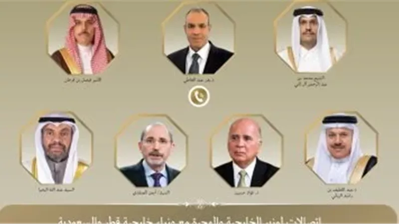 وزير الخارجية ونظرائه