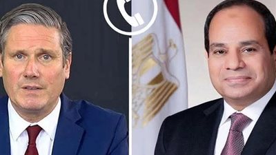 الرئيس السيسي وستارمر يبحثان تعزيز العلاقات الثنائية وسبل احتواء التوترات الإقليمية